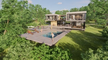 植被已添加到场景